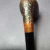 Stanwell Deluxe 83 Sandblasted Bent Billiard Estate Briar Pipe, Danish Estates - Image 2