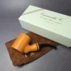 Cavicchi CCC Smooth Cherrywood Sitter Estate Briar Pipe, Italian Estates - Image 2