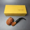 Caminetto Business 176 KS Rusticated Egg Estate Briar Pipe, Italian Estates - Image 2