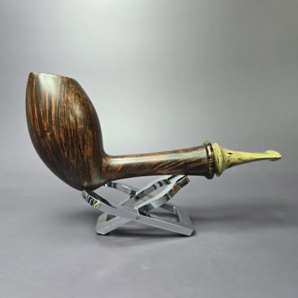 Martin Romijn Magnum Contrast Stack Egg Handmade Briar Pipe, New - Image 2