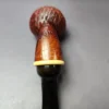 HS Studio Sandblasted Wasp w/ Boxwood Estate Briar Pipe, Unsmoked - Image 2