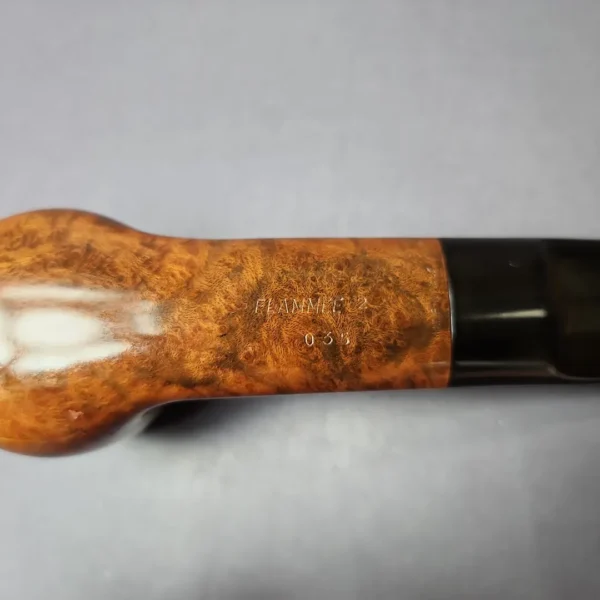 Gigi Flamme 2 035 Smooth Diplomat Estate Briar Pipe, Unsmoked - Image 2