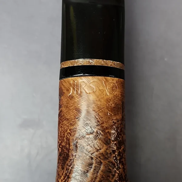 Jirsa 78 Sandblasted Squat Rhodesian Estate Briar Pipe, Czech Estates - Image 2