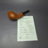 Memo Pipes Sandblasted Brandy Handmade Briar Pipe, New - Image 3