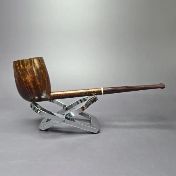 Scottie Piersel Smooth Pencil Shank Billiard w/ Juma Estate Briar Pipe, Unsmoked - Image 2