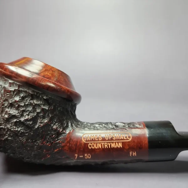 James Upshall Limited Edition Countryman Rhodesian Estate Briar Pipe, Unsmoked - Image 2