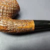 Sydney P. Ram Magnum Sandblasted Bent Billiard Estate Briar Pipe, - Image 2