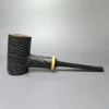 Adam Remington Partially Sandblasted Poker w/Boxwood Estate Briar Pipe, Unsmoked - Image 2