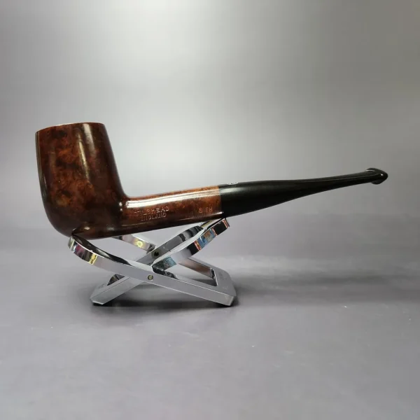 James Upshall Tilshead Group 5 Smooth Billiard Estate Briar Pipe, Unsmoked - Image 2