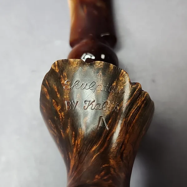 Sven Lar (Michael Kabik) Skulptur A Freehand Sitter Estate Briar Pipe, American Estates - Image 2