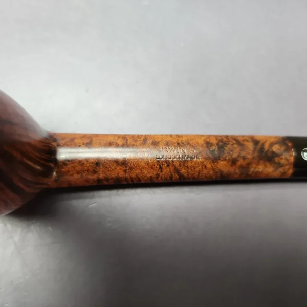 Irwin's by GBD 254 Smooth Lumberman Estate Briar Pipe, English Estates - Image 2