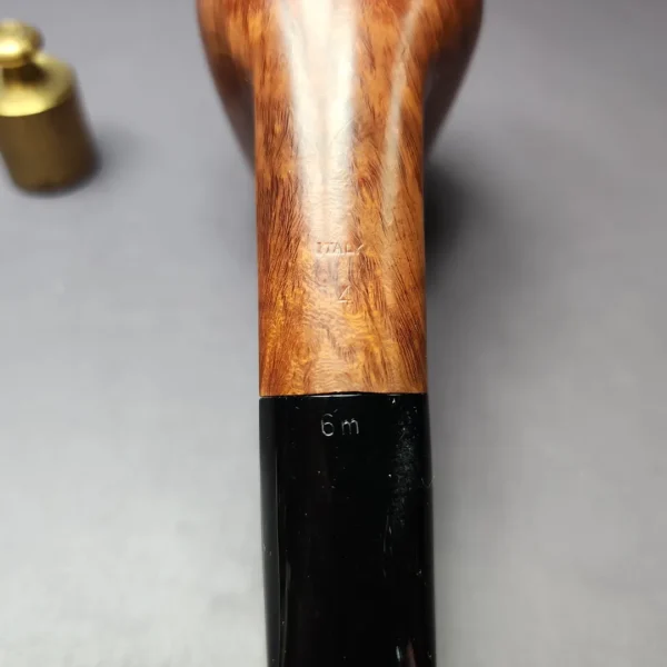 Savinelli Autograph 4 Smooth Brandy Estate Briar Pipe, Italian Estates, 6mm - Image 2