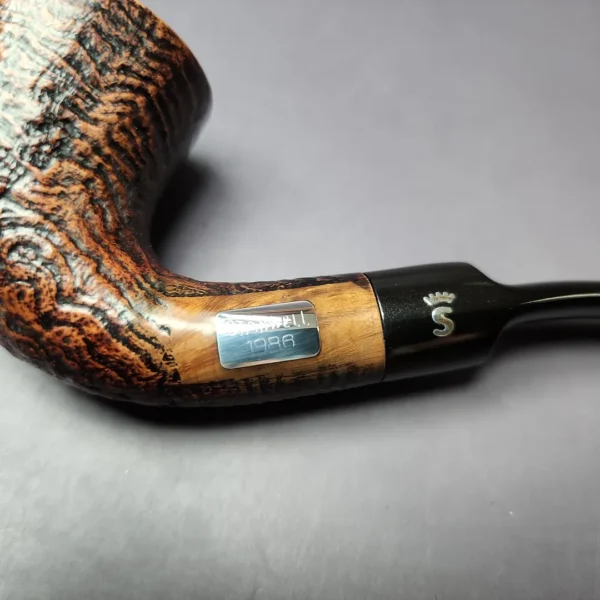 Stanwell Pipe of the Year 1986 Sandblasted Dublin Estate Briar Pipe, Danish Estates - Image 2
