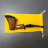 Ben Wade (Preben Holm) Golden Walnut Smooth Freehand Estate Briar Pipe, Unsmoked - Image 2