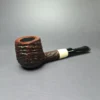 Michail Kyriazanos Contrast Sandblasted Pot w/ Ivorite Briar Pipe, Unsmoked - Image 2