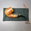 Nording A XL Smooth Bent Billiard w/ Silver Estate Briar Pipe, Unsmoked - Image 2