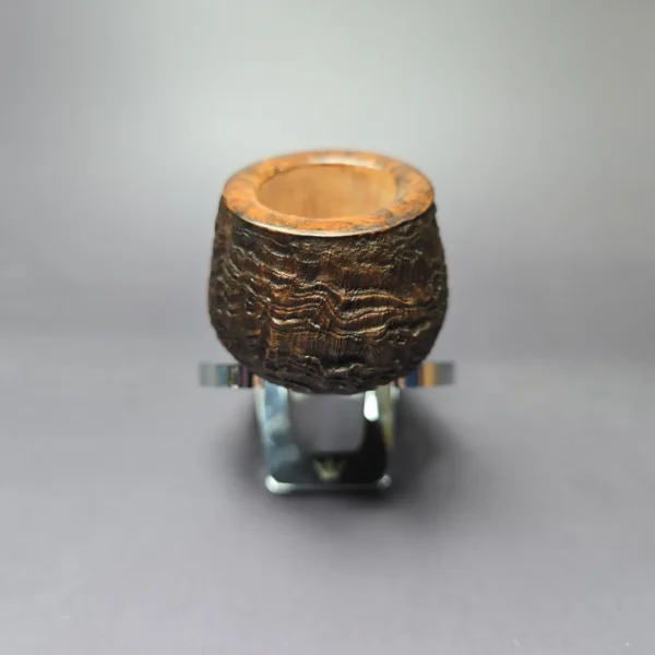 Dirk Claessen Sandblasted Prince Estate Briar Pipe, Unsmoked - Image 3
