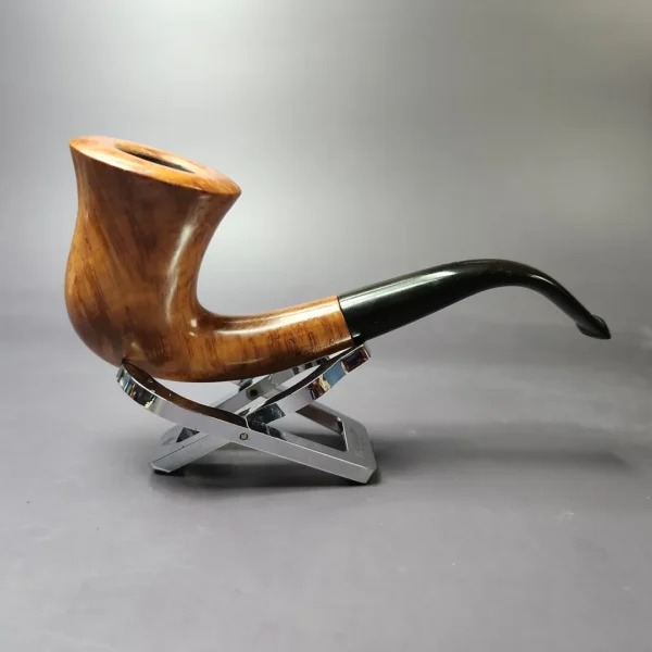 Ed Burak Connoisseur Smooth Calabash Estate Briar Pipe, American Estates - Image 3