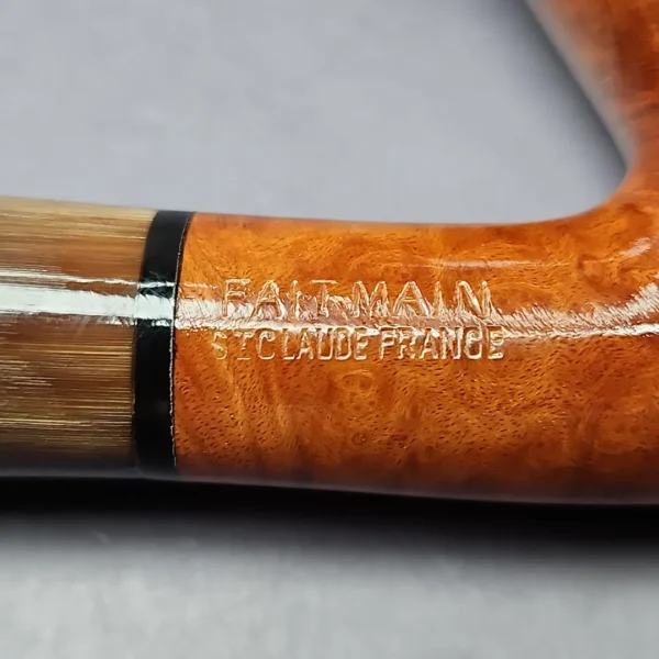 Butz Choquin Maitre Pipier Extra JR Smooth Calabash Estate Briar Pipe, French Estates - Image 3