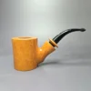 Cavicchi CCC Smooth Cherrywood Sitter Estate Briar Pipe, Italian Estates - Image 3