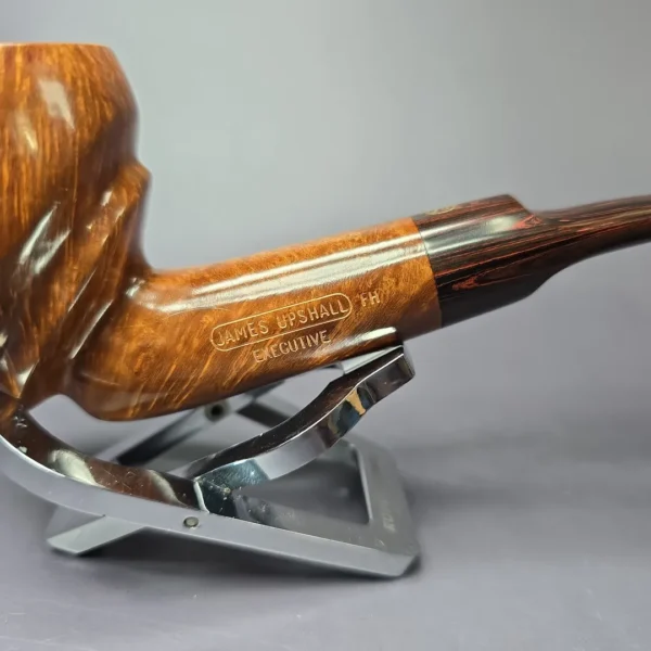 James Upshall Empire Executive Smooth Freehand Acorn Estate Briar Pipe, Unsmoked - Image 3