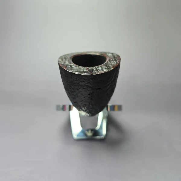 Michael Lindner 2012 D1 Sandblasted Bamboo Dublin Estate Briar Pipe, Unsmoked - Image 3