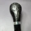 Morgan BlackJack 31 Sandblasted Panel Horn Briar Pipe, New - Image 3
