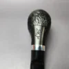 Morgan BlackJack 31 Sandblasted Panel Horn Briar Pipe, New - Image 3