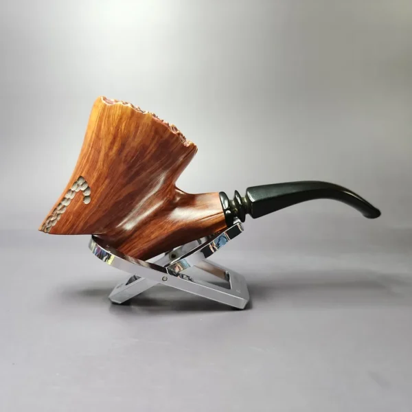 Whenhall Dane Craft A XL Freehand Sitter Estate Briar Pipe, American Estates - Image 3