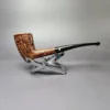 Dr Grabow Viscount 22 Rusticated Pickaxe Estate Briar Pipe, American Estates - Image 3