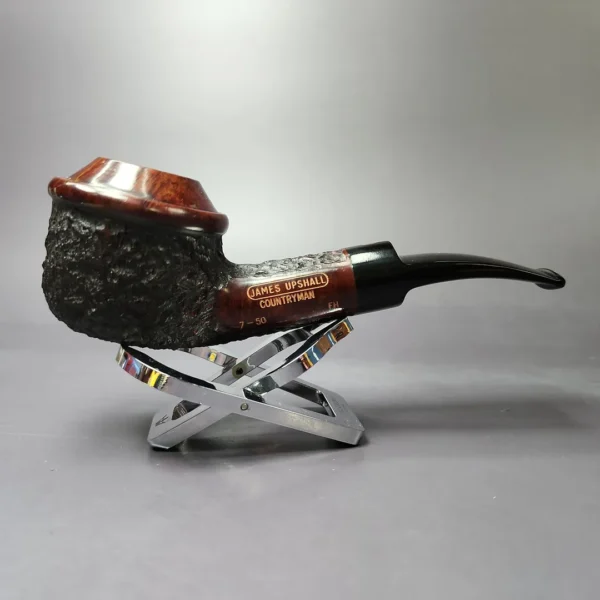 James Upshall Limited Edition Countryman Rhodesian Estate Briar Pipe, Unsmoked - Image 3
