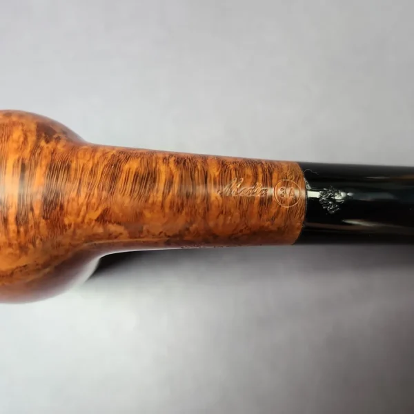 Mastro de Paja 3A 1 Sun Smooth Large Billiard Estate Briar Pipe, Italian Estates - Image 3