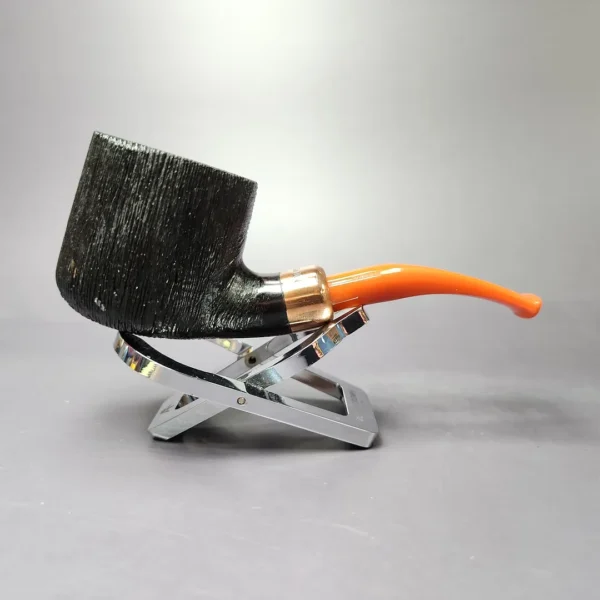 4th Generation (by Ascorti) Primivito 1957 Rusticated Pot Estate Briar Pipe, Unsmoked - Image 3