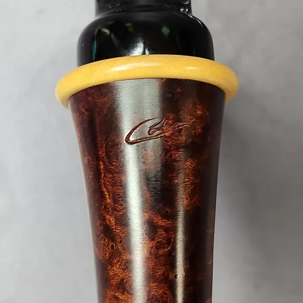 Charles Cole Smooth Brandy w/ Boxwood Estate Briar Pipe, Unsmoked - Image 3