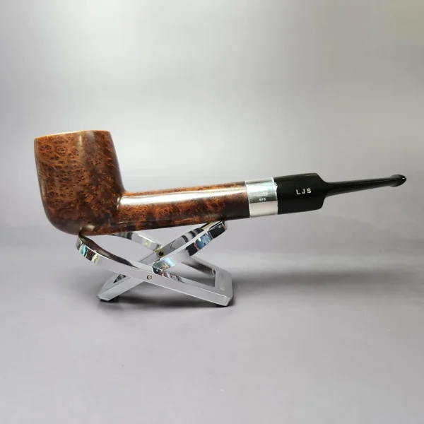 Ferndown Reo 2 Star w/ Silver Smooth Lovat Estate Briar Pipe, English Estates - Image 3