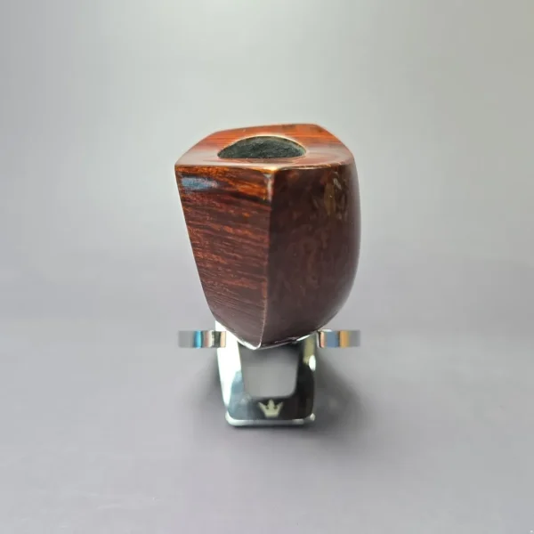 Martin Romijn Smooth "Dubliner Blowfish" w/ Zebrawood Handmade Briar Pipe, New - Image 3