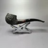 Thomas Cristiano Rusticated Apple Estate Briar Pipe, Italian Estates - Image 3
