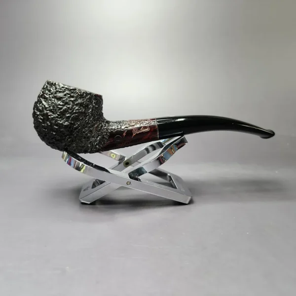 Thomas Cristiano Rusticated Apple Estate Briar Pipe, Italian Estates - Image 3