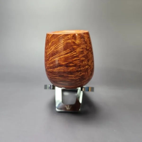 Peter Matzhold Smooth Lovat w/ Horn Estate Briar Pipe, Unsmoked - Image 3