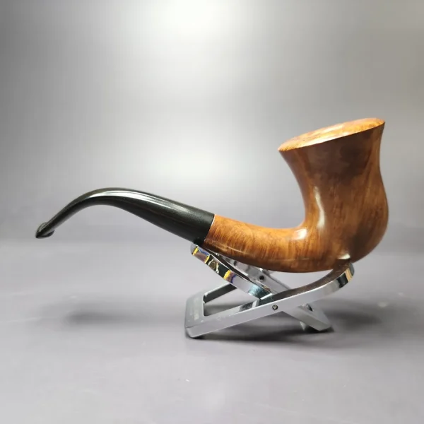 Ed Burak Connoisseur Smooth Calabash Estate Briar Pipe, American Estates - Image 4