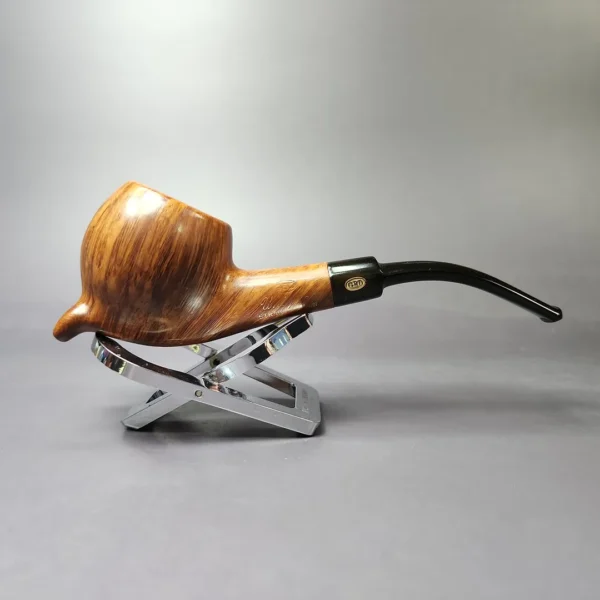 GBD Unique Straight Grain Smooth Walrus Estate Briar Pipe, English Estates - Image 4