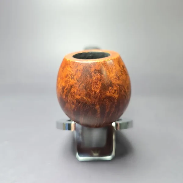 Ser Jacopo L1 Smooth Apple w/ Engraved Silver Estate Briar Pipe, Italian Estates - Image 4