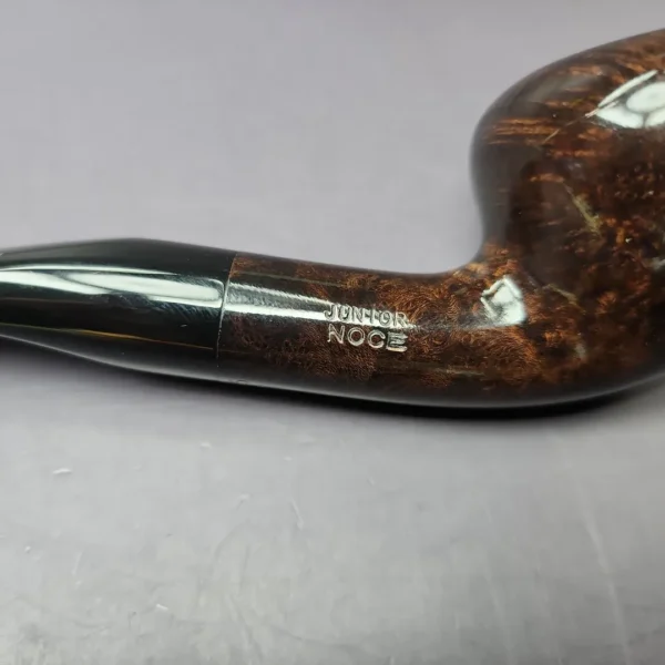 Brebbia Junior Noce 2765 Smooth Author Estate Briar Pipe, Unsmoked - Image 4