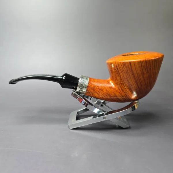 Karl Erik Ekstravagant Grade A Smooth Dublin w/ Silver Estate Briar Pipe, Unsmoked - Image 4