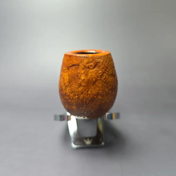 Memo Pipes Sandblasted Brandy Handmade Briar Pipe, New - Image 5