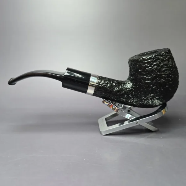 James Upshall Acclaim Magnum Apple w/ Les Wood Silver Estate Briar Pipe, Unsmoked - Image 4