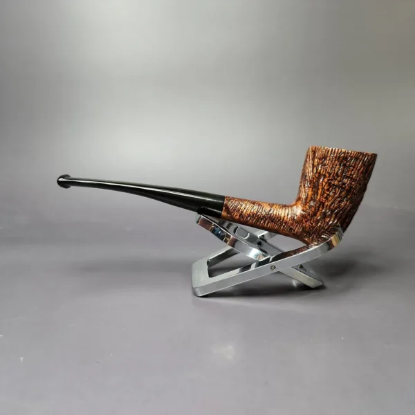 Dr Grabow Viscount 22 Rusticated Pickaxe Estate Briar Pipe, American Estates - Image 4