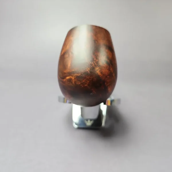 MBSD Briars by Piero Vitale Smooth Brandy w/ Boxwood Briar Pipe, New - Image 4