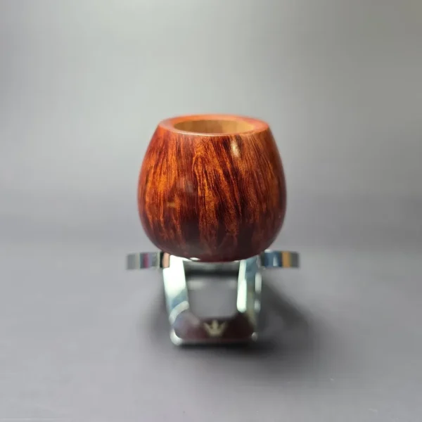 Peter Heeschen Grade A Smooth Apple w/ Bamboo Estate Briar Pipe, Unsmoked - Image 4