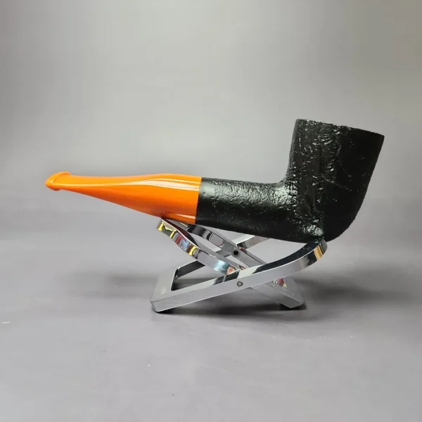4th Generation Fathers, Friends and Fire Sandblasted Dublin Estate Briar Pipe, Unsmoked - Image 4